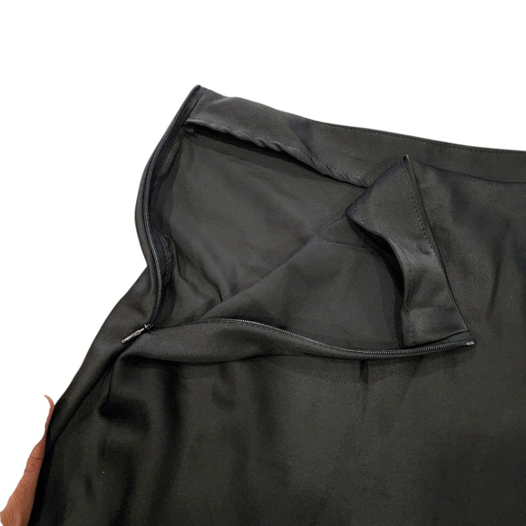 SHEIN Women's Black High Waisted Midi Skirt Size L - Picture 3 of 4